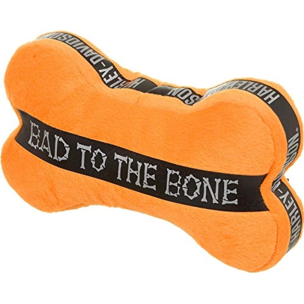 Harley-Davidson Plush Bone Dog Toy